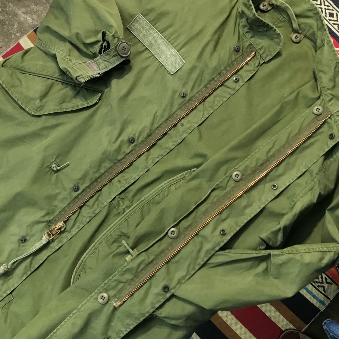 오리지널 밀리터리 M65 피쉬테일 2세대 남성 115 빅사이즈 상품이미지5