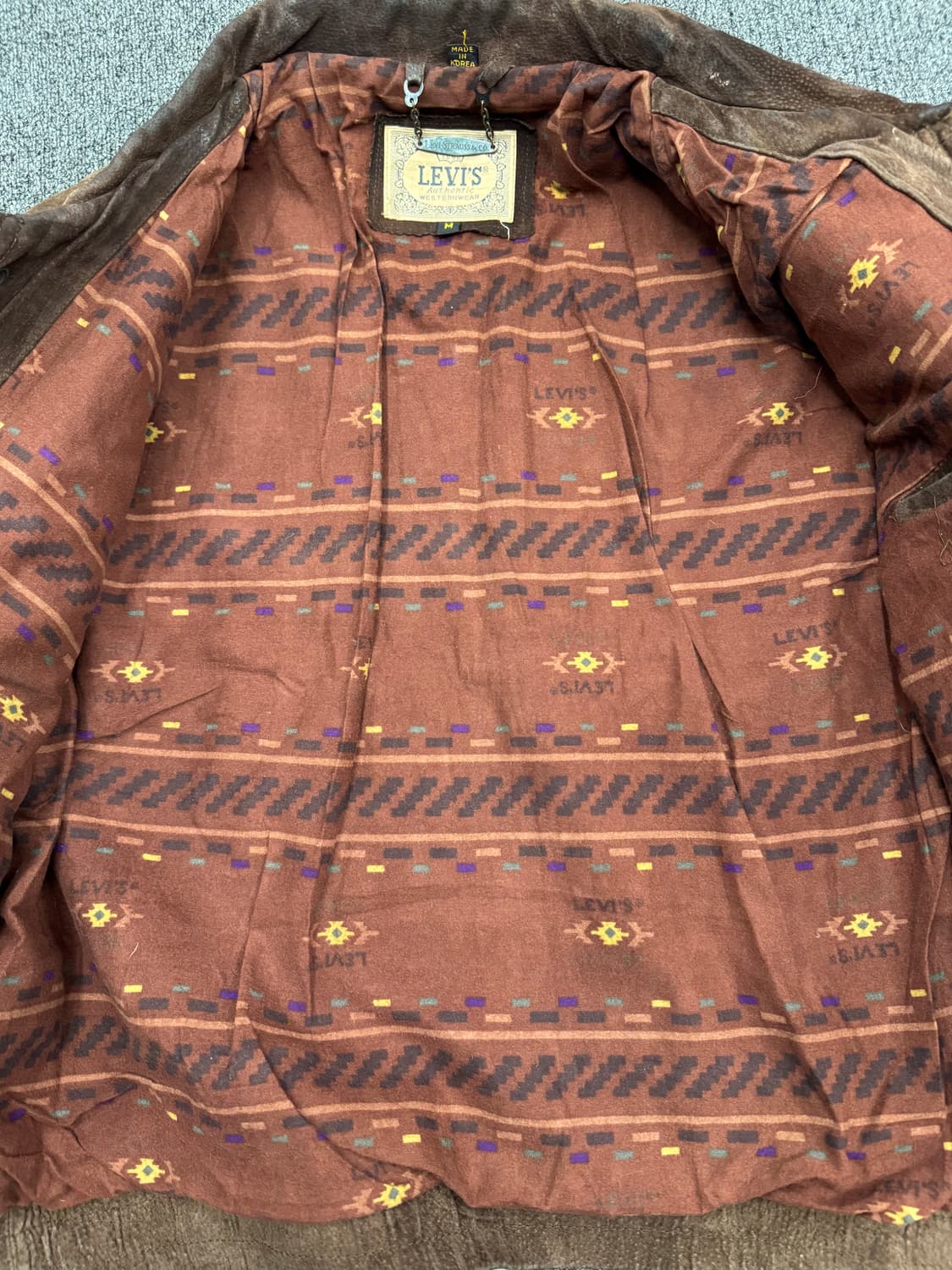 리바이스 빈티지 돈피 가죽자켓 상품이미지6