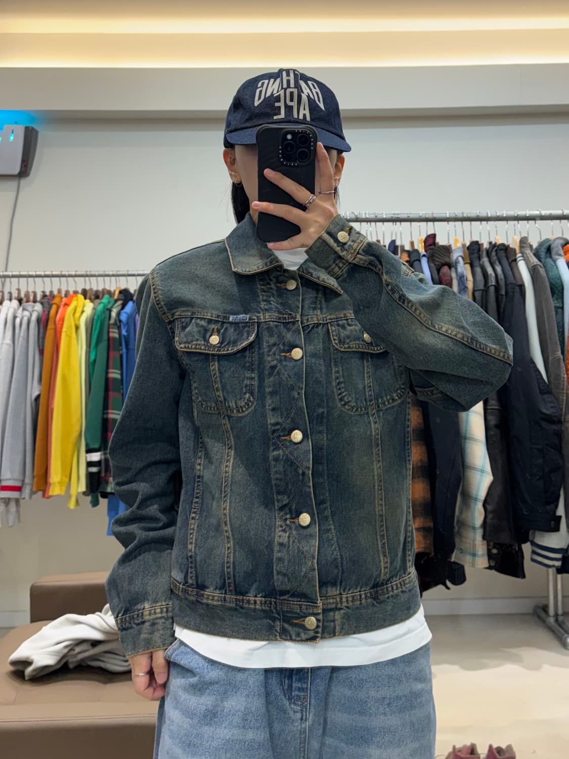 디젤 스티치 크롭 데님자켓 상품이미지7