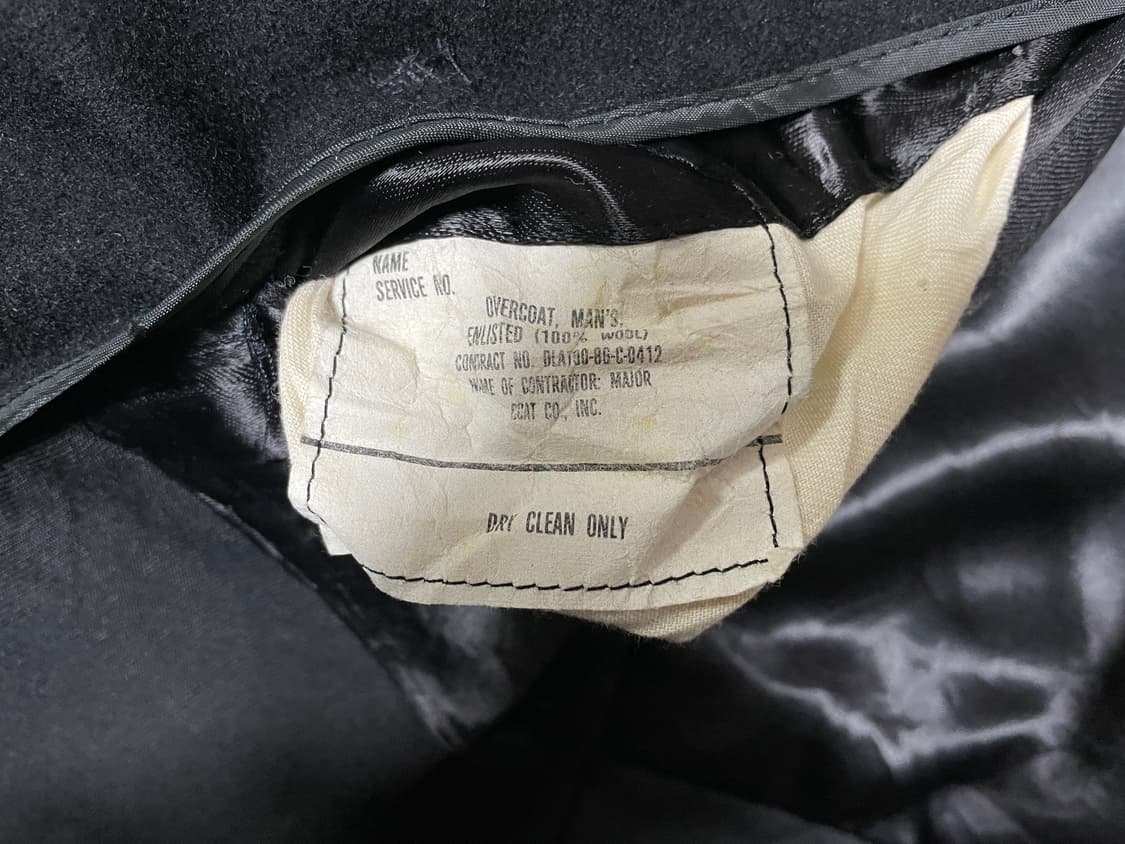 95) 80's 미군 미해군 피코트(RRL&LVC&폴로) 상품이미지5