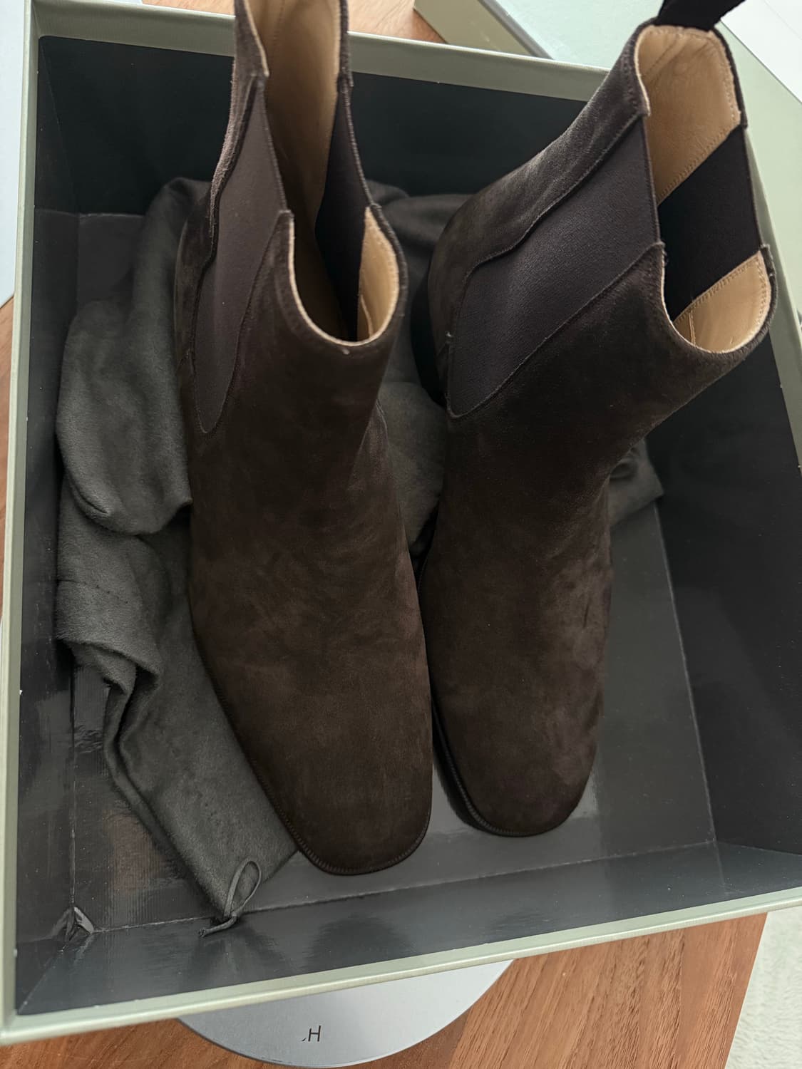 톰포드 스웨이드 첼시부츠 상품이미지2