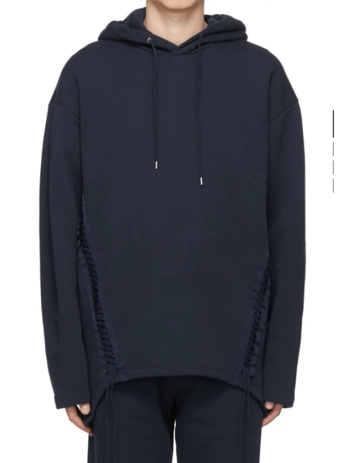 [헬무트랭/아카이브] 심라인 레이스업 스웨트셔츠 상품이미지2