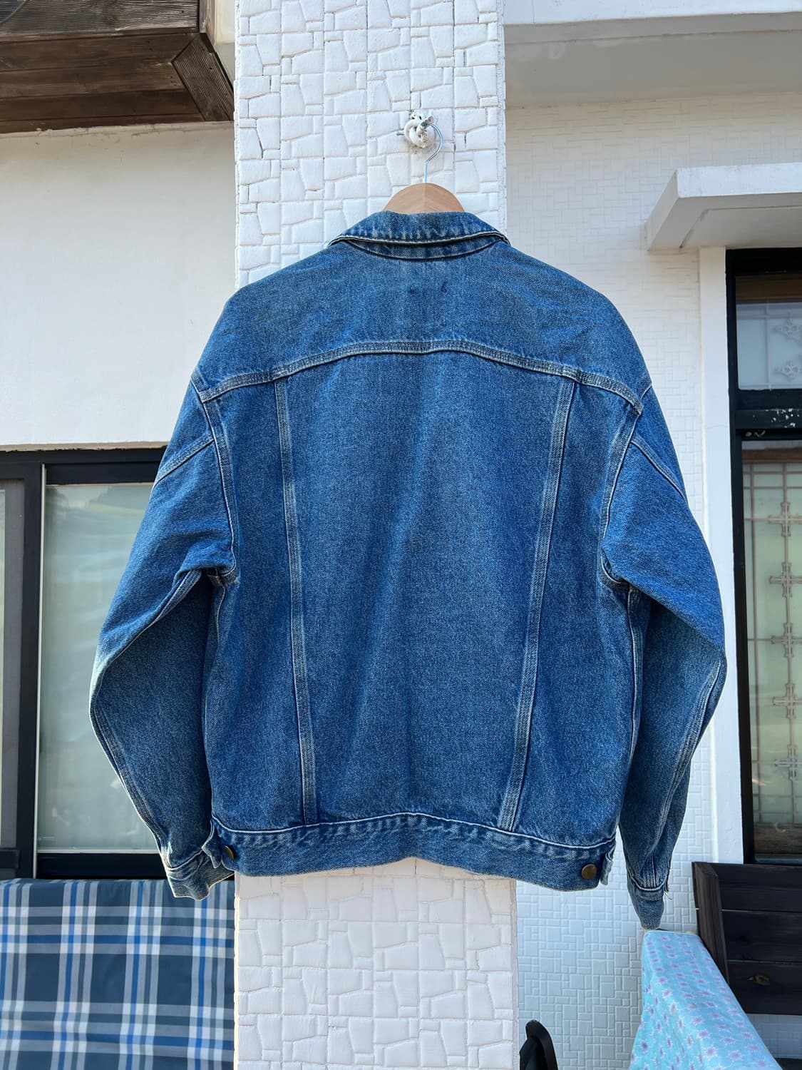 90s USA 칼하트 트러커 데님자켓 상품이미지3