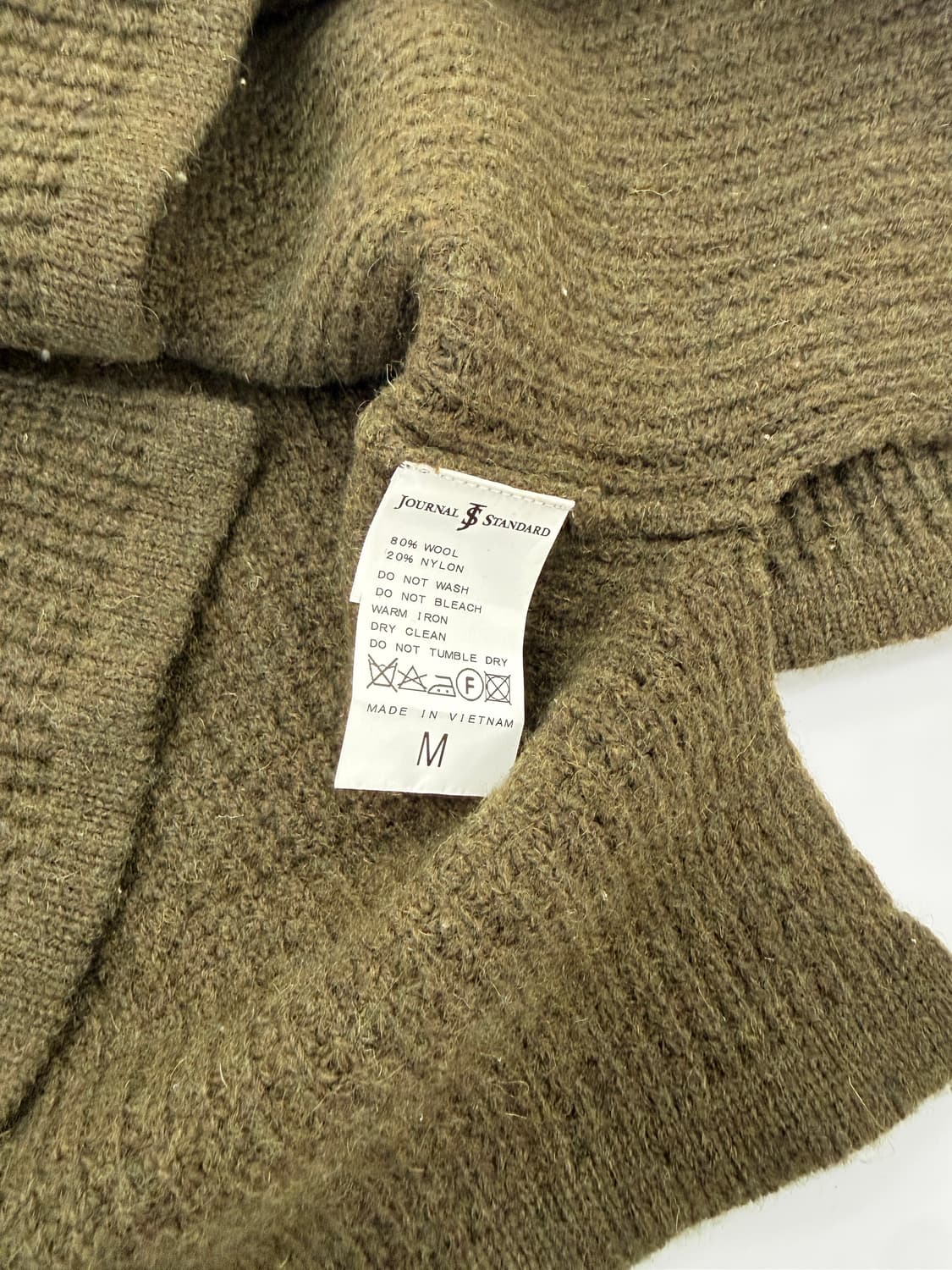 저널 스탠다드 울 와플 니트 크루넥 스웨터 상품이미지4