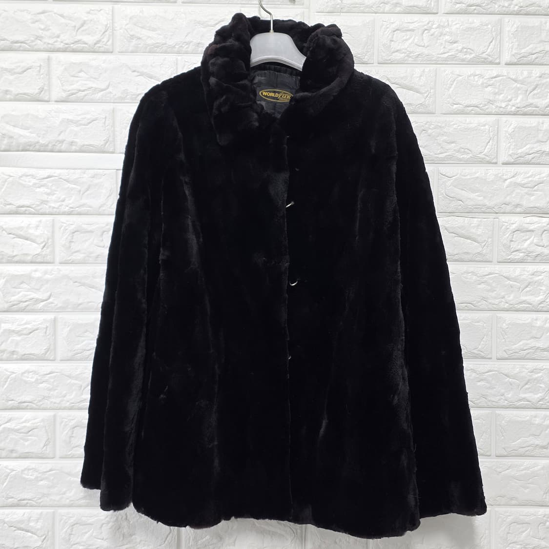 택포// 월드FUR 통밍크 코트 M 상품이미지1