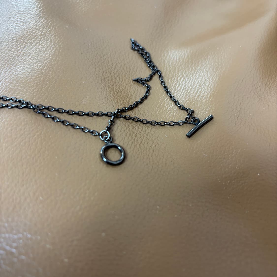 히스테릭글래머 팔찌 건 실버 블랙 상품이미지7