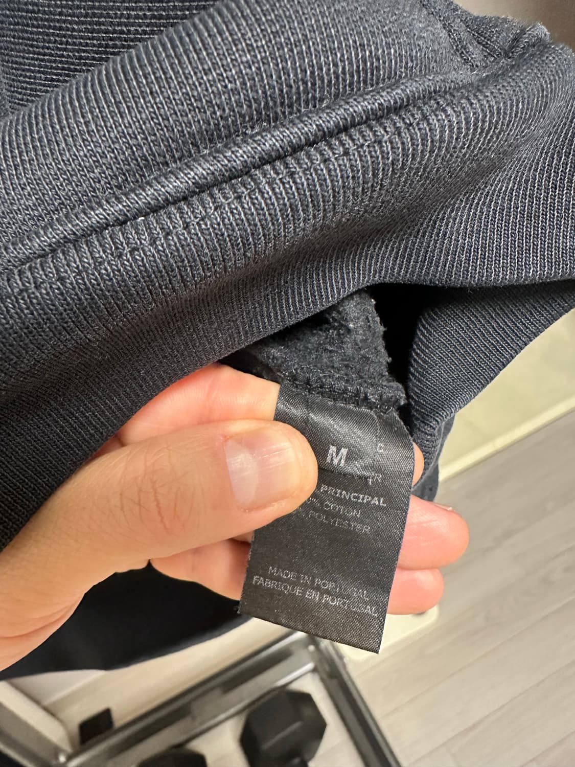 정품 20FW 베트멍 자수로고 후드 판매합니다 상품이미지4