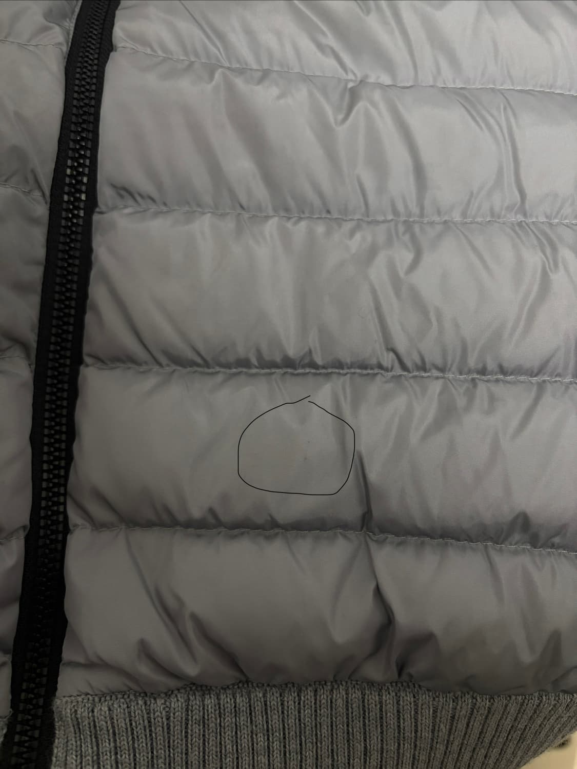 [M] 와이프로젝트 x 캐나다구스 하이브리드 니트 자켓 상품이미지9