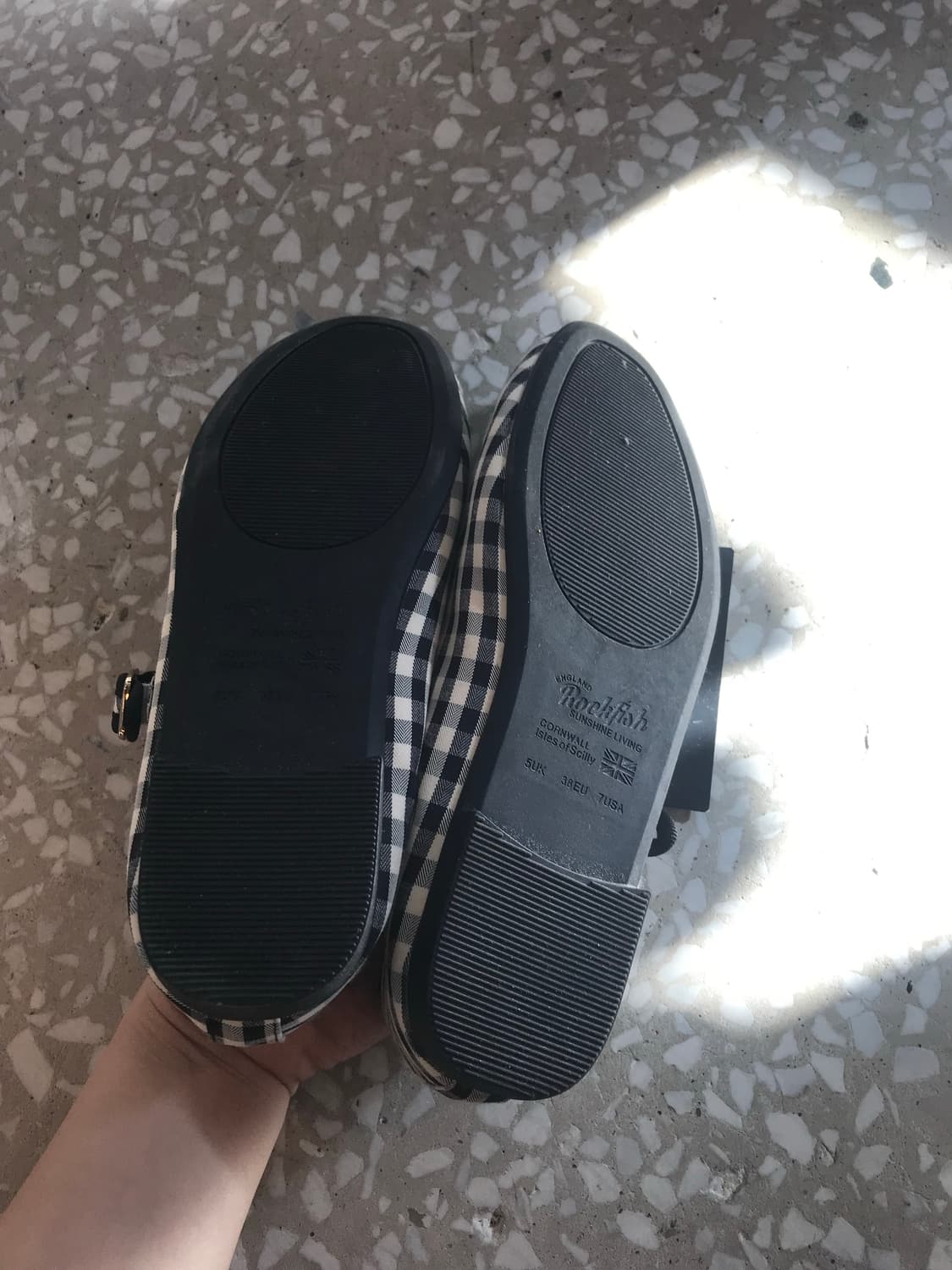 Rockfish London Check Mary Jane Flats  상품이미지5