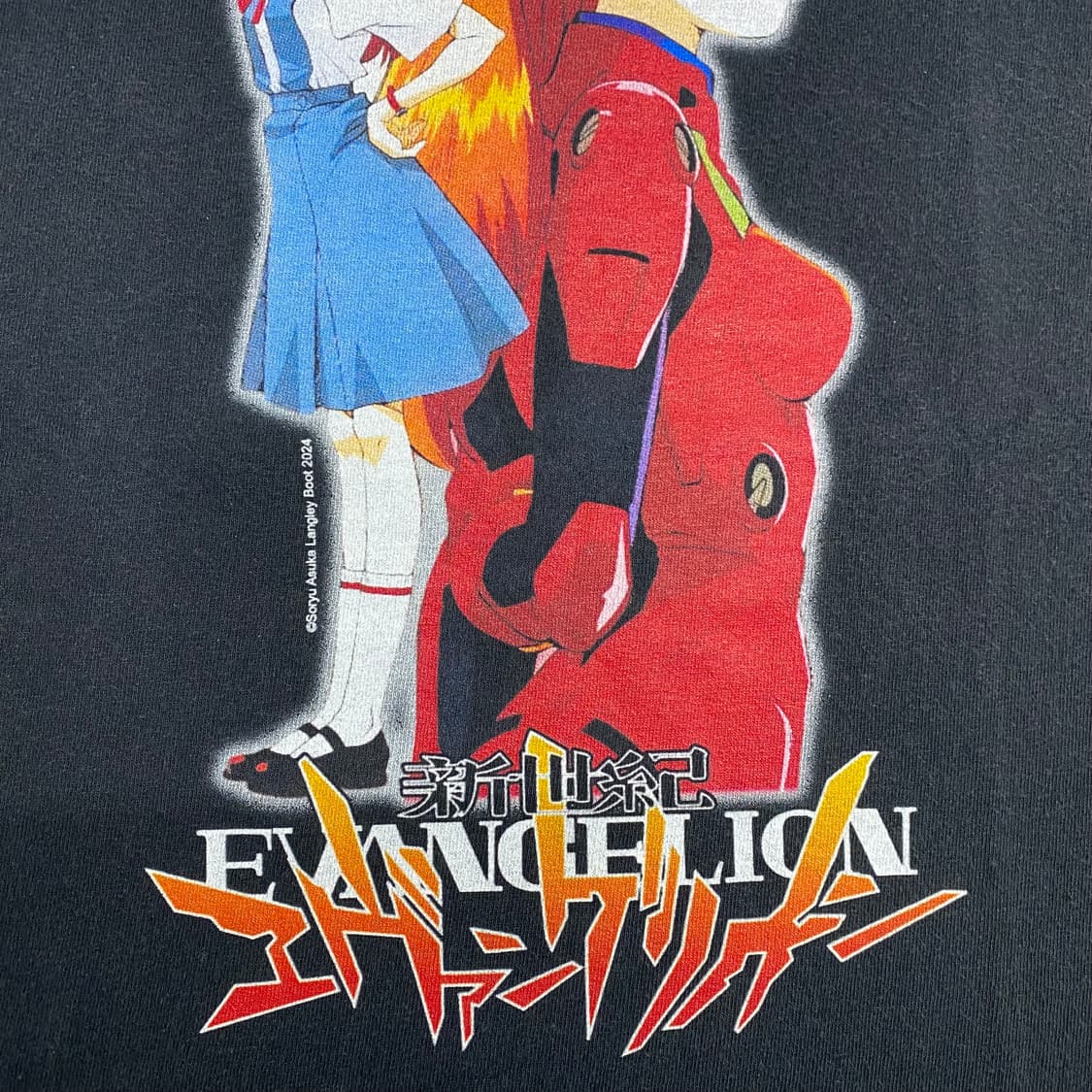 에반게리온 아스카 부틀렉 애니메이션 티셔츠 상품이미지5