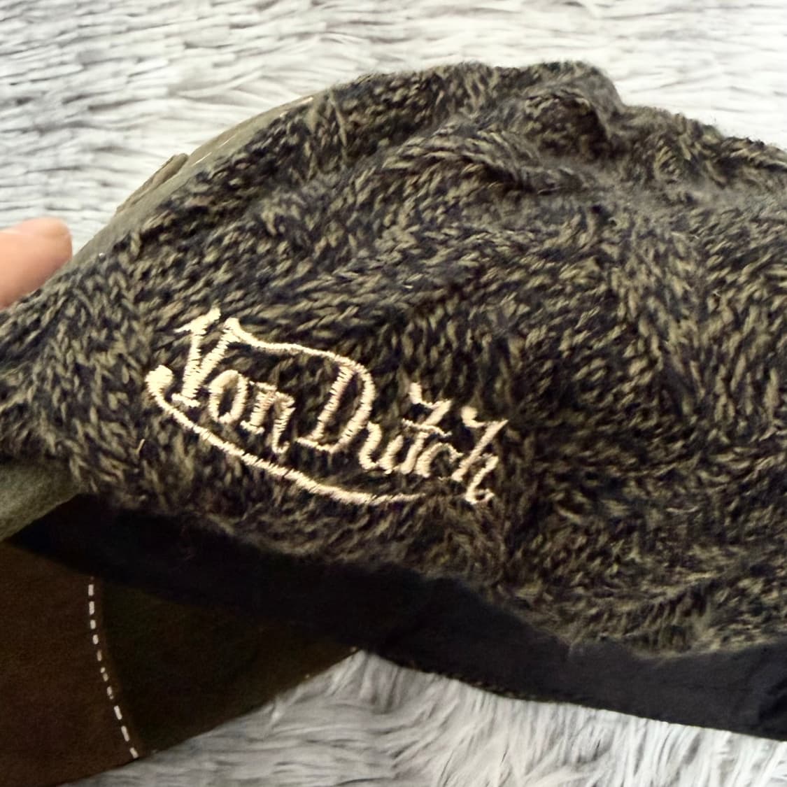 본더치 포레스트 패치워크 헤링본 볼캡 상품이미지8