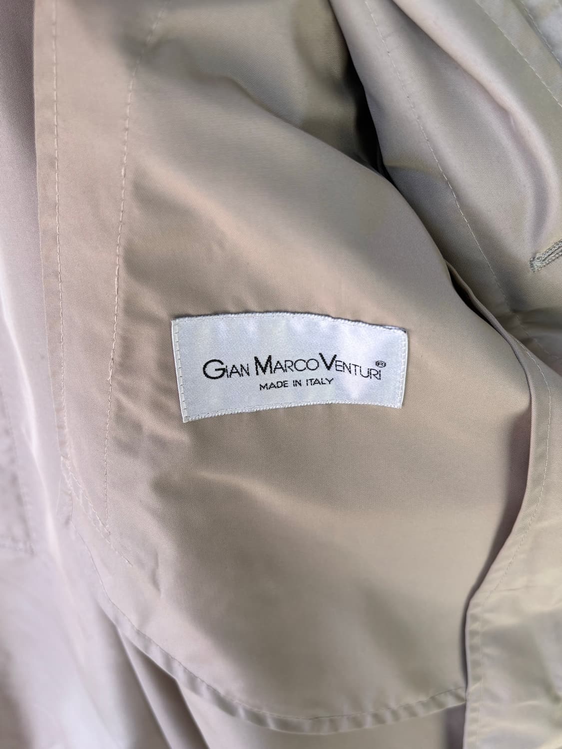 마르코 벤투리 하이넥 트렌치 코트 상품이미지10