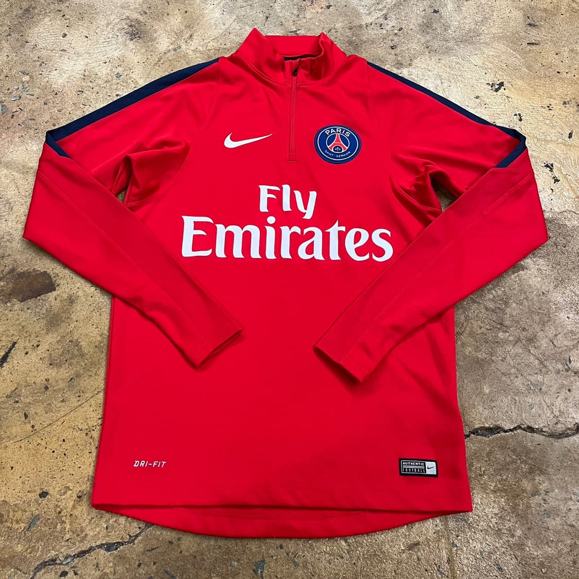 [정품/S] 나이키 파리생제르망 하프집업 트레이닝티 b16 상품이미지2