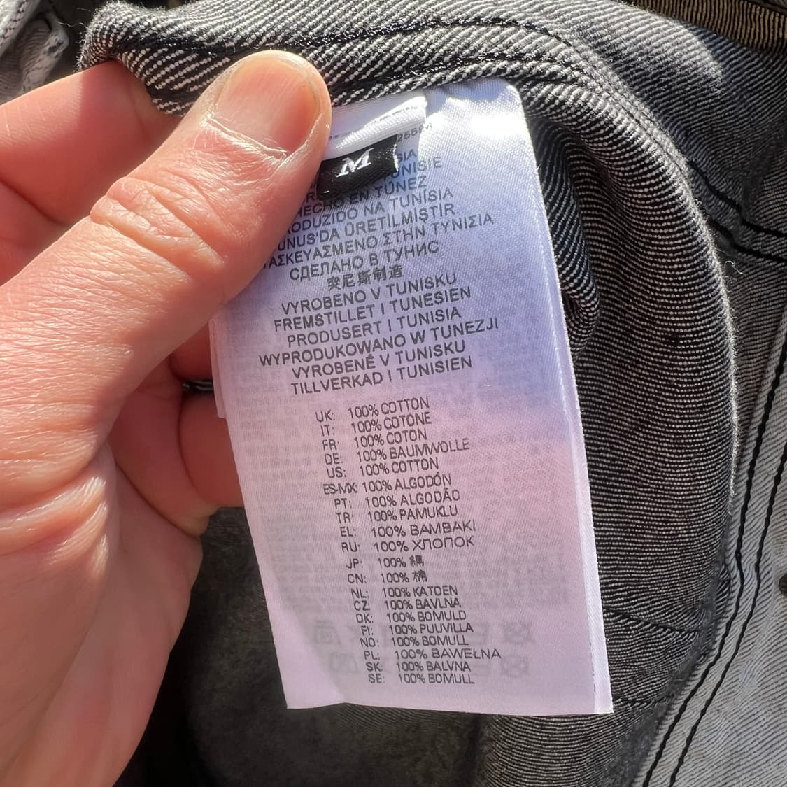 디젤 D스페라 빈티지 가공 데님 트러커 자켓 상품이미지10