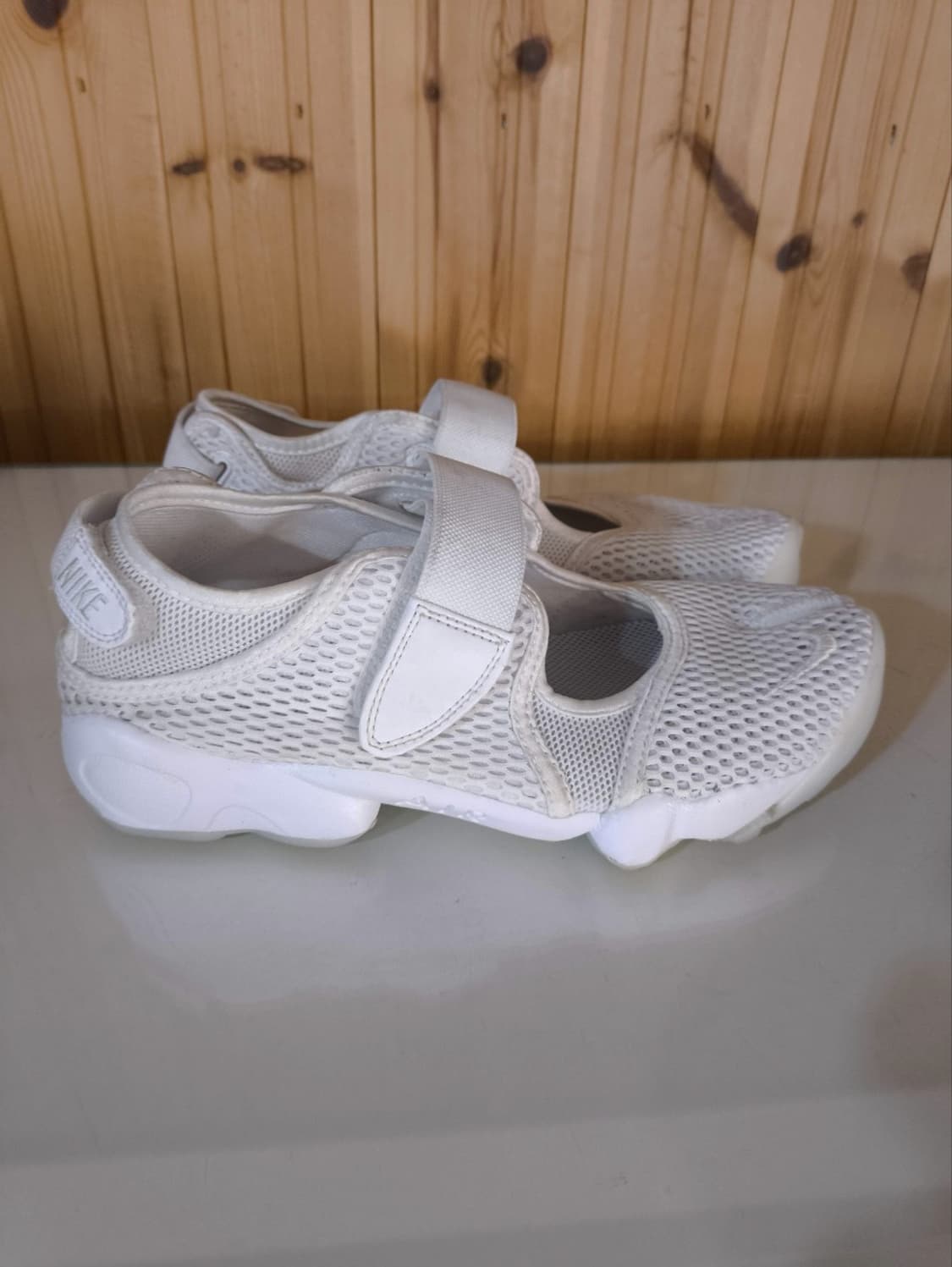 260mm 나이키 에어리프트 샌들 화이트  상품이미지4