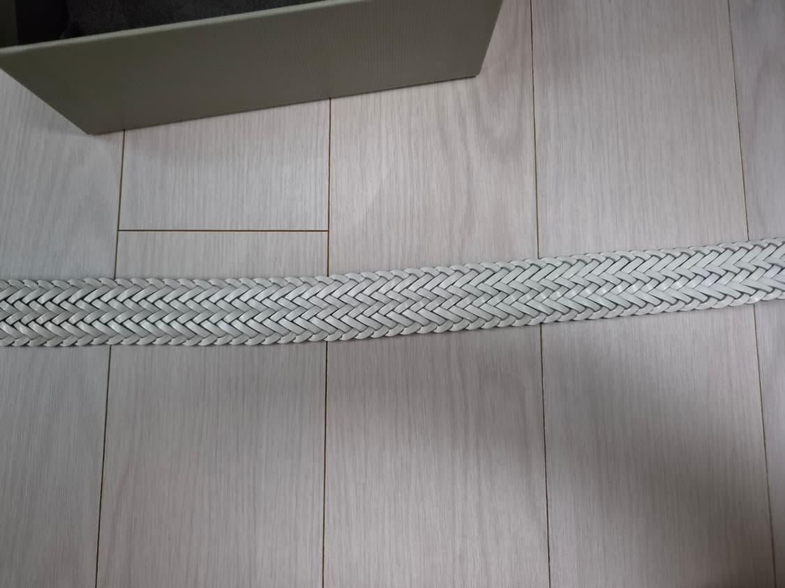 톰포드 화이트 우븐 빈티지 금장 버클 벨트 상품이미지8