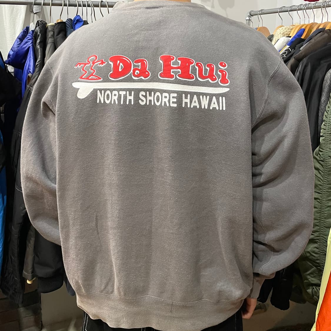 2000s Da Hui 하와이 서프 맨투맨 상품이미지1