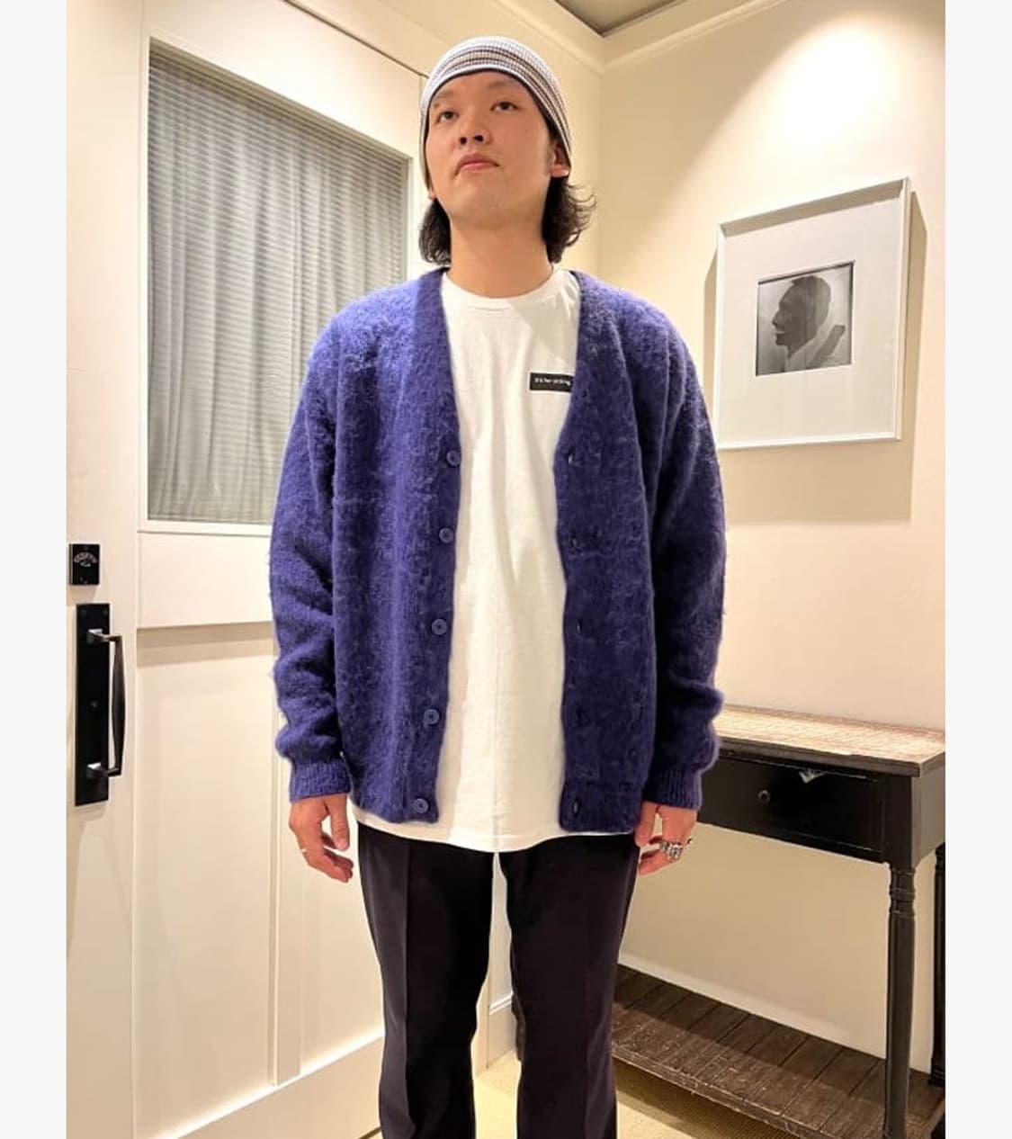 BEAMS - 7 GAGE SHAGGY CARDIGAN 상품이미지2