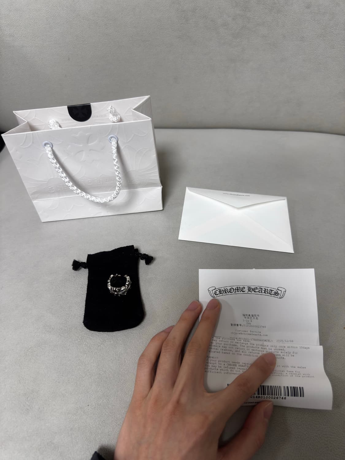 크롬하츠 더블 플로랄링 us6.5 상품이미지1