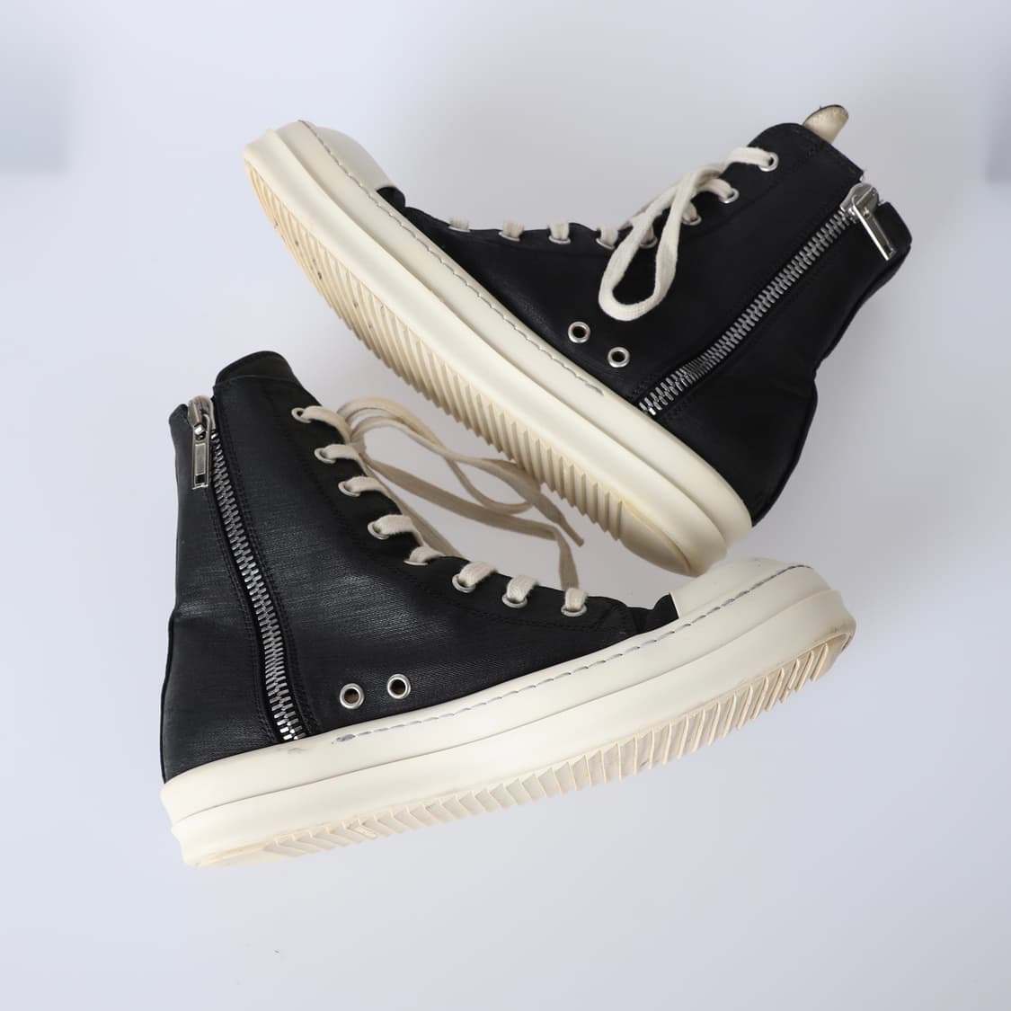 39.5 / Rick Owens 릭오웬스 왁스 라몬즈 하이 상품이미지5
