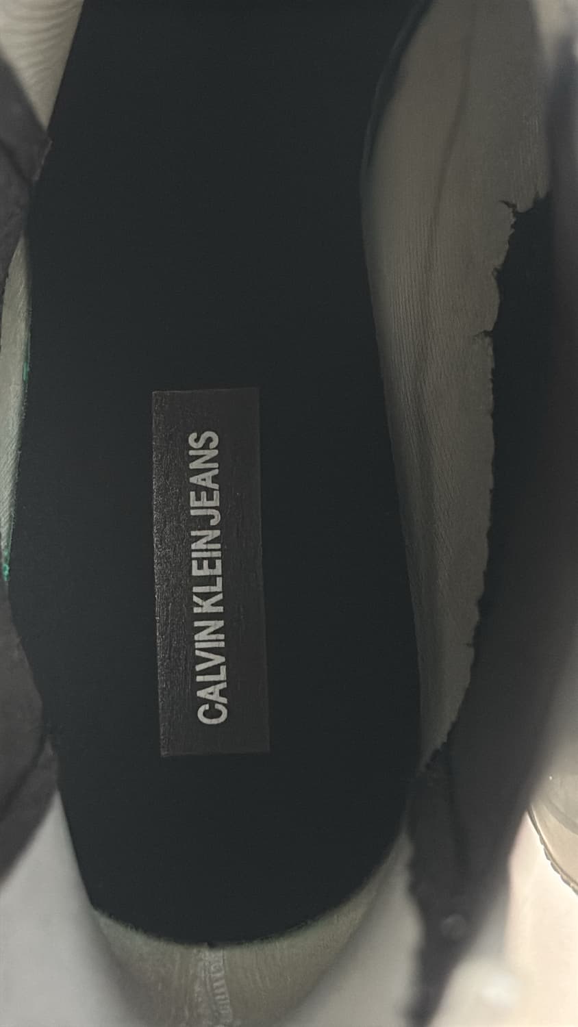 라프시몬스 캘빈클라인 205w39nyc 러버 레인 부츠 실 버 42 상품이미지6