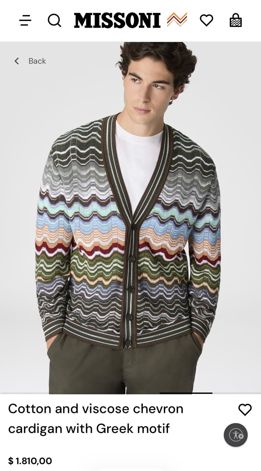 [데드스탁] 미쏘니 가디건 L 상품이미지7