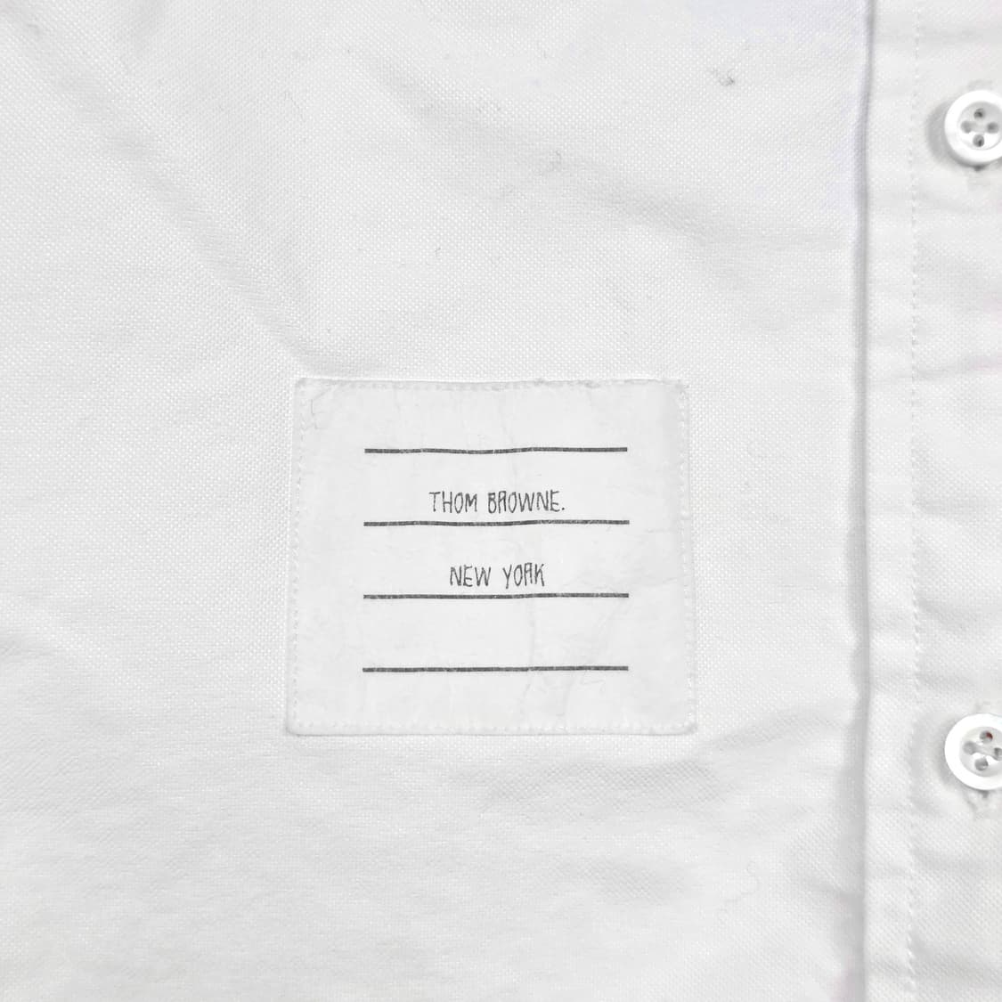 톰브라운 여성 히든삼선 옥스포드 셔츠 상품이미지4