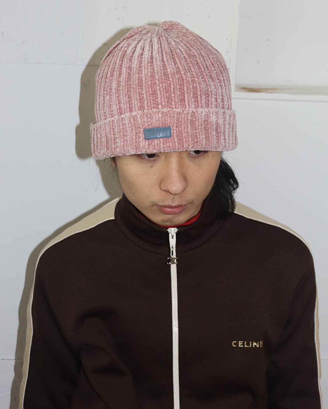 키스 20AW 셰닐 비니_페일 모브 상품이미지1