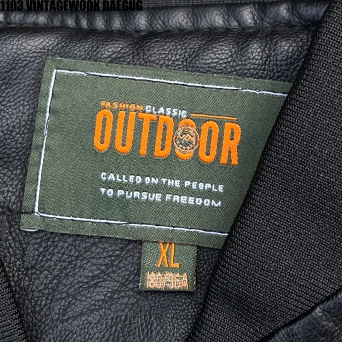 빈티지 레더 에어자켓 100 상품이미지3