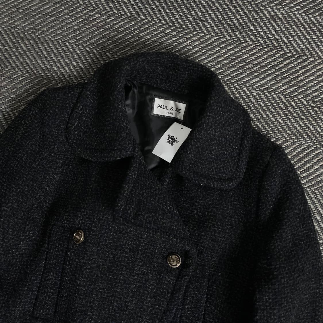 폴앤조 파리 아카이브 트위드 롱코트y 3354 상품이미지4