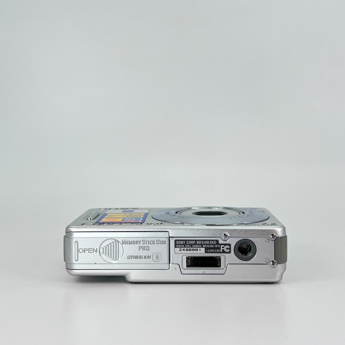 소니 사이버샷 Sony Cyber-shot DSC-W70 실버 상품이미지8