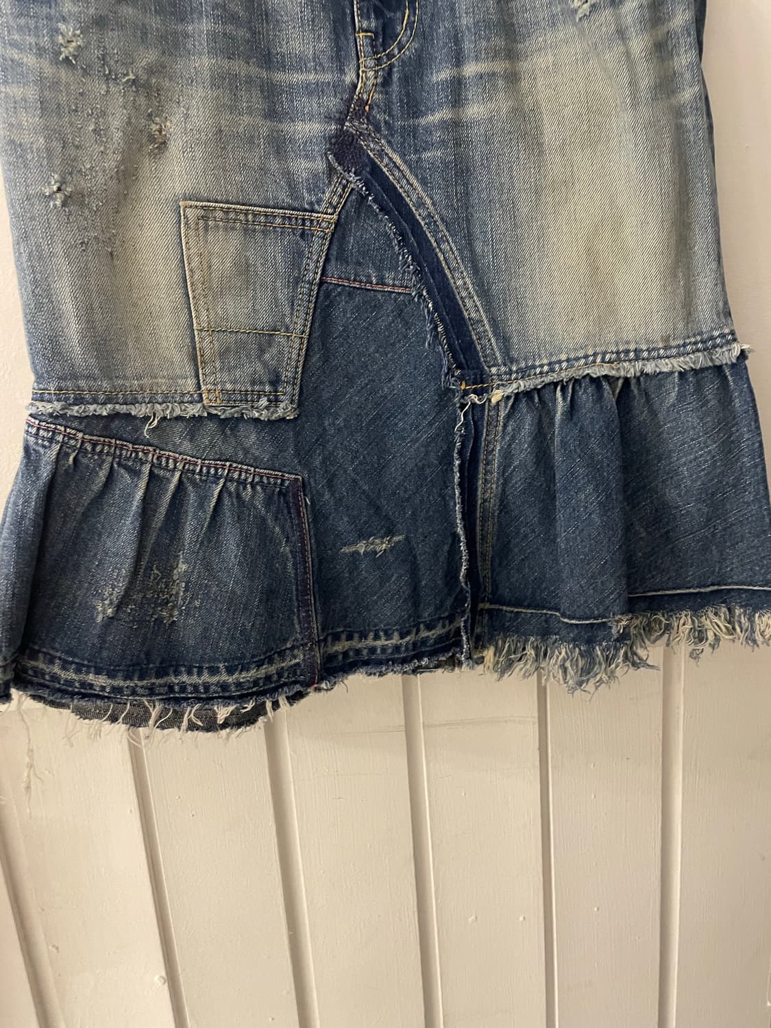 히스테릭글래머 펑크 데님스커트 상품이미지5