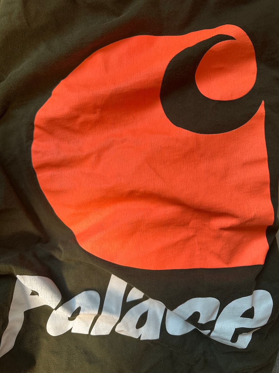 칼하트 팔라스 롱슬리브 카키 XL 상품이미지5