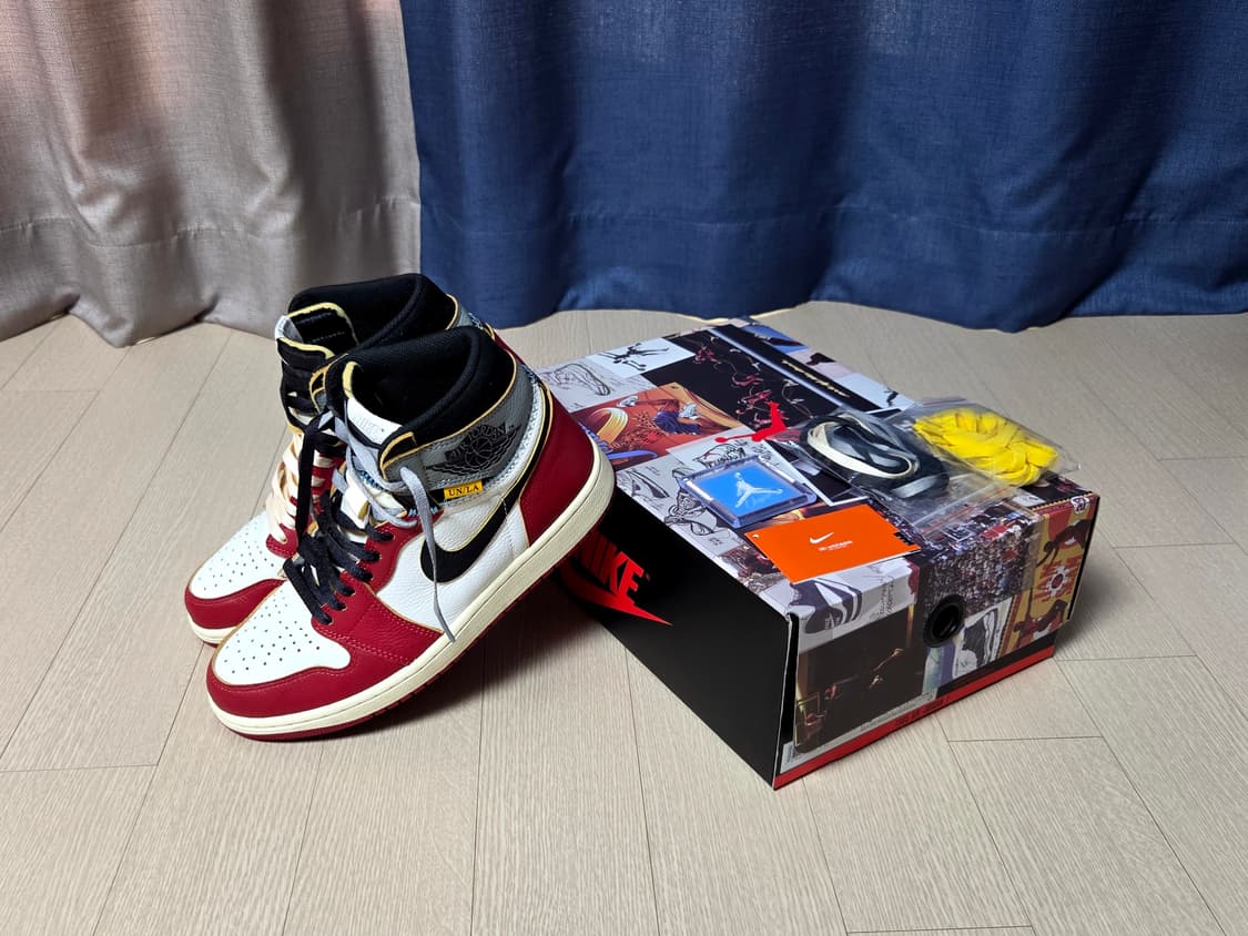 [나코탭] 조던1 하이 유니온 OG 시카고 쉐도우 270 size 상품이미지1