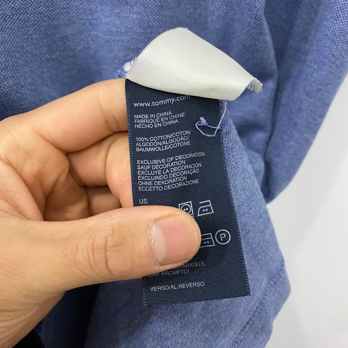 타미 반팔 카라티(XL) 상품이미지4