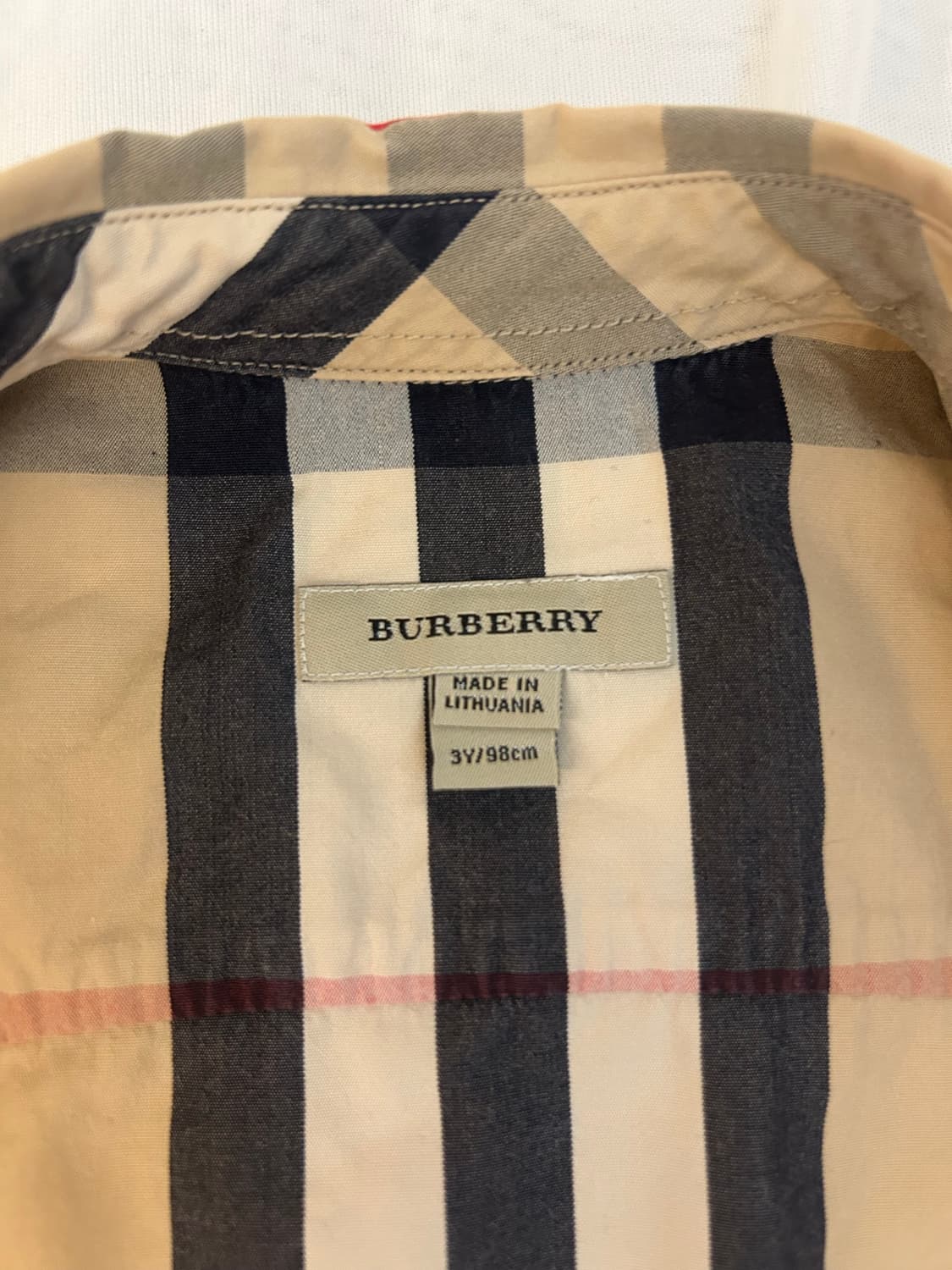 버버리 정품 키즈 블라우스  상품이미지4