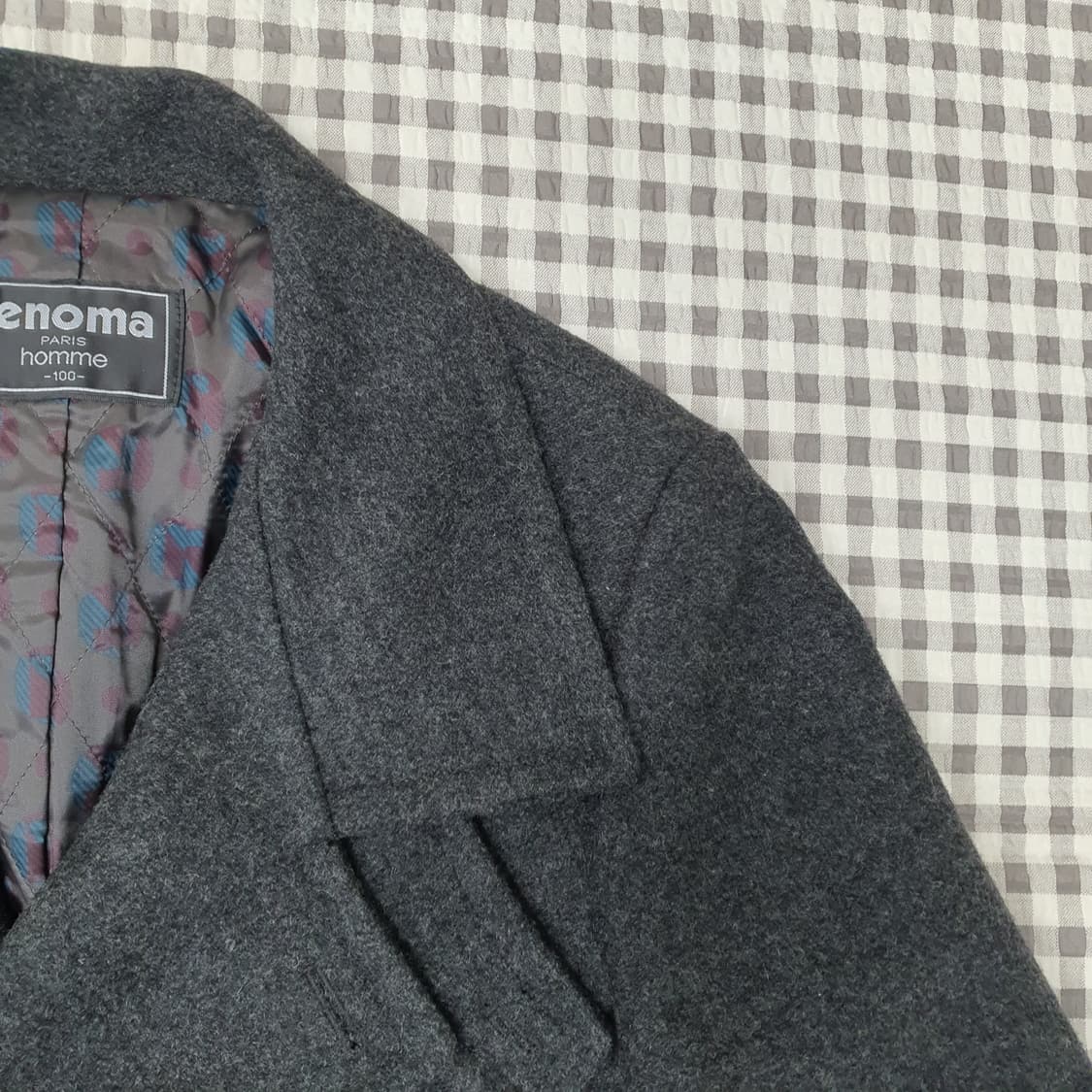 레노마 퀼팅 하프 코트 남자95 상품이미지3