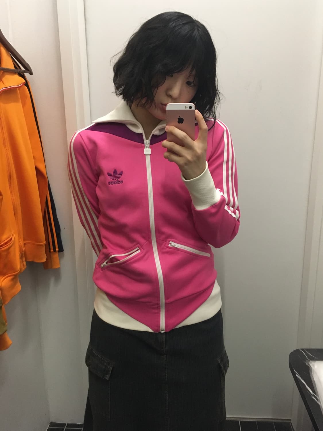 아디다스 오리지널 트랙탑 핑크 상품이미지2
