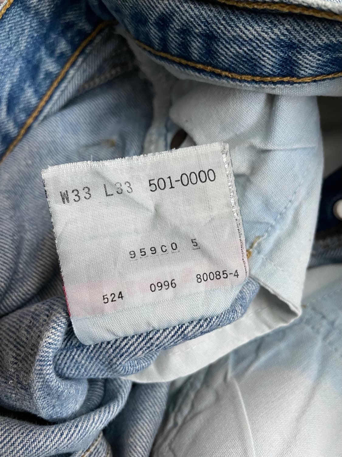 90s Levis 501 USA 상품이미지9