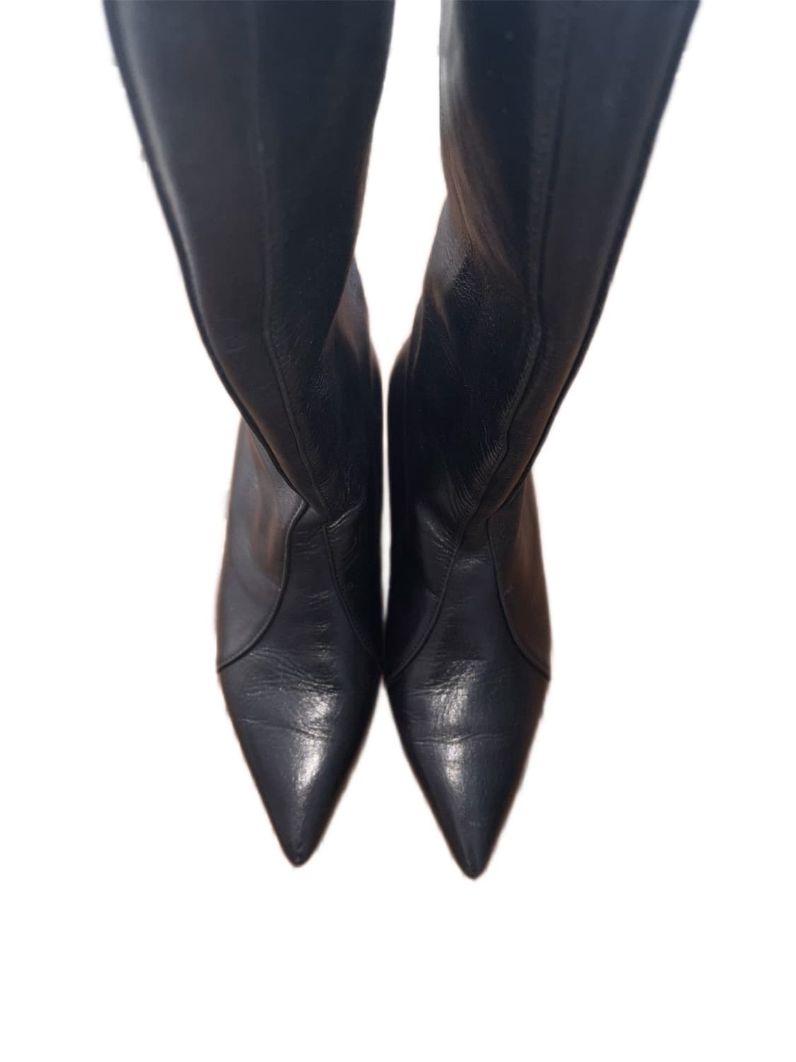 Curved Wedge Leather boots (쓰리투에이티) 상품이미지6