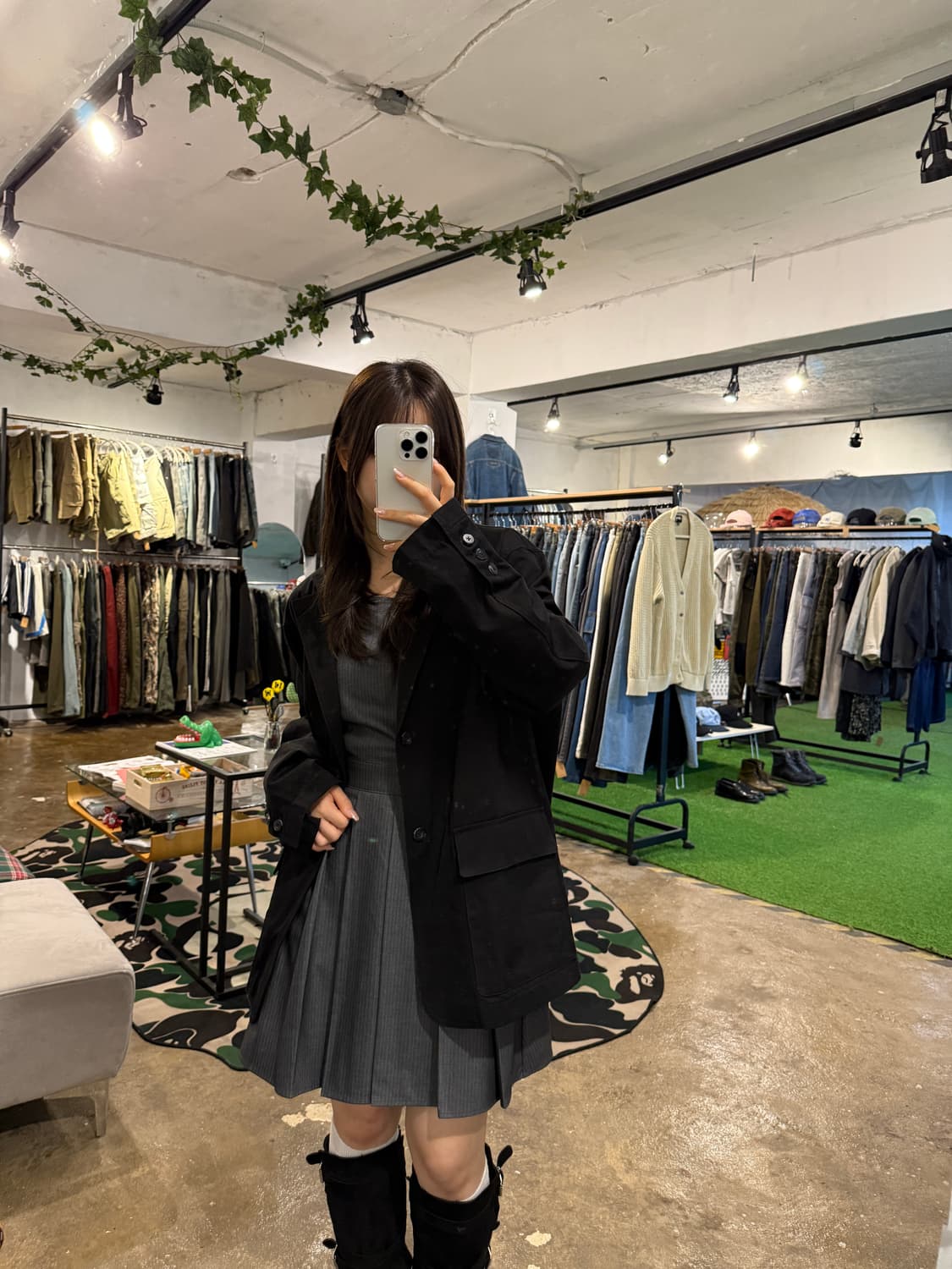 포에토 잼플리츠 홀터 드레스 상품이미지2