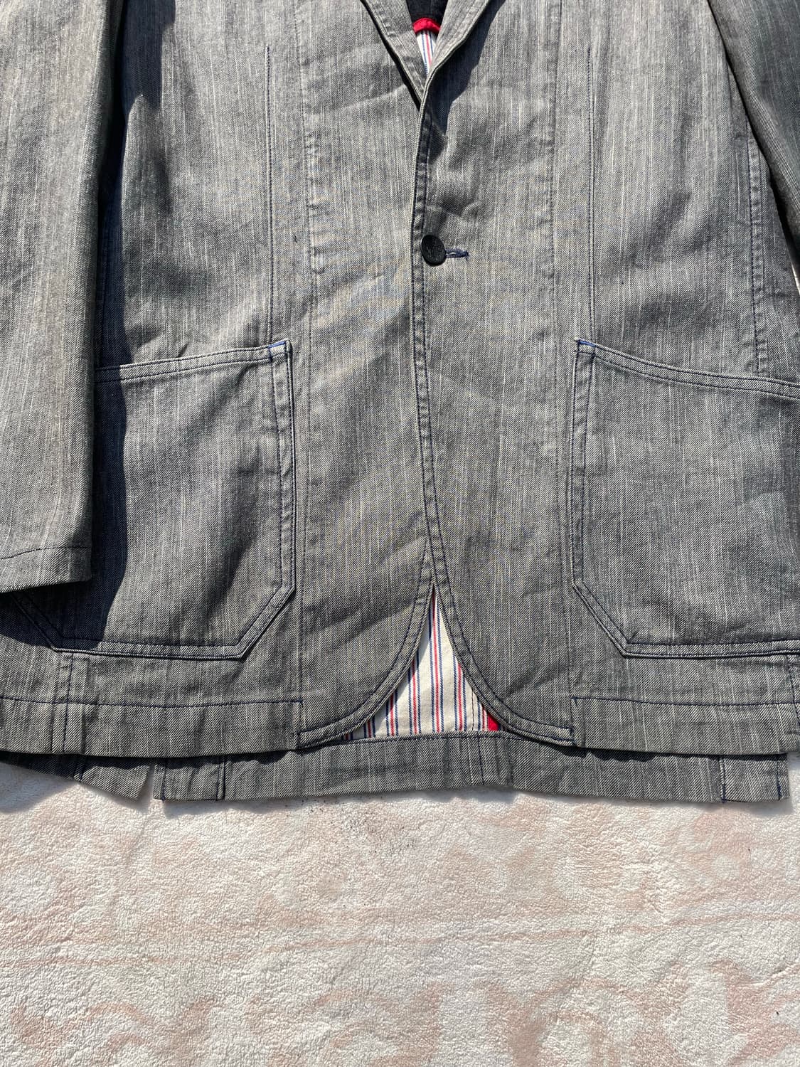 리바이스 레드루프 그레이 데님 블레이저 상품이미지4