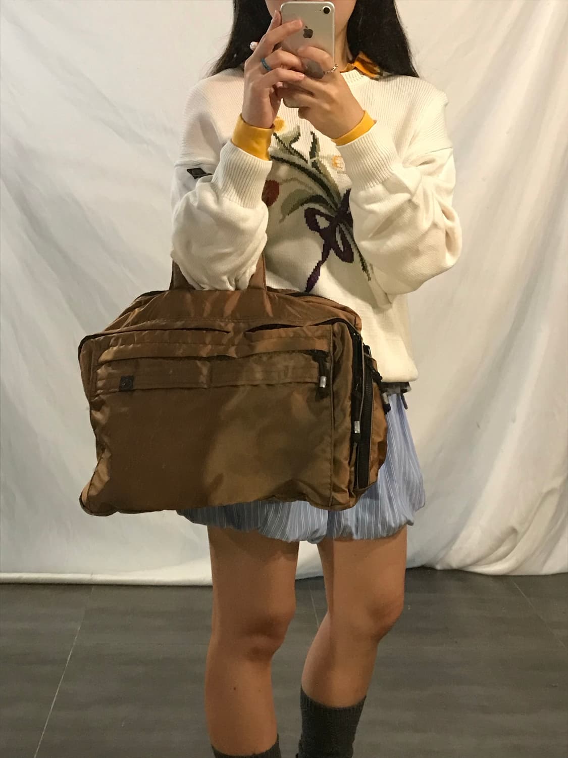 Yohji Yamamoto nylon tote bag 상품이미지6