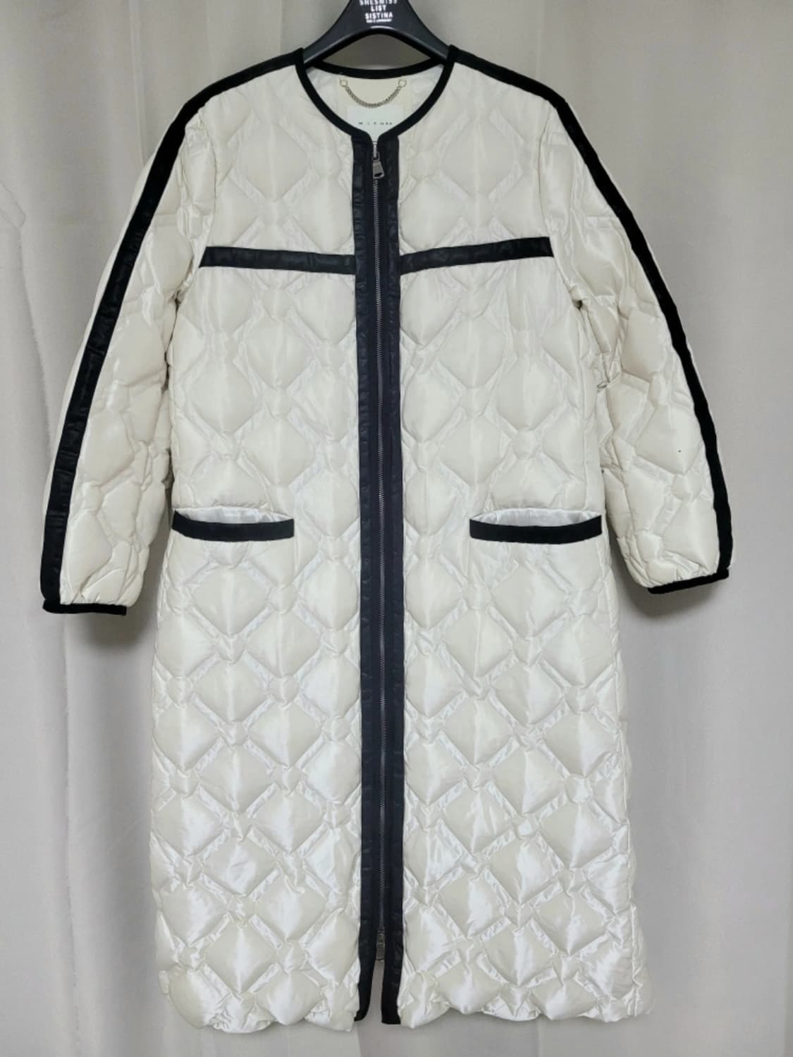 MICHAA 미샤 경량 퀼팅 구스 롱 패딩 85 상품이미지1