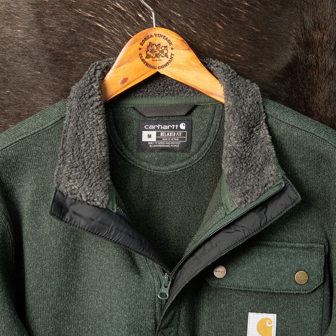 [105] 칼하트 26FW 106378 쿼터집 플리스 스웨터 미발매샘플  상품이미지2
