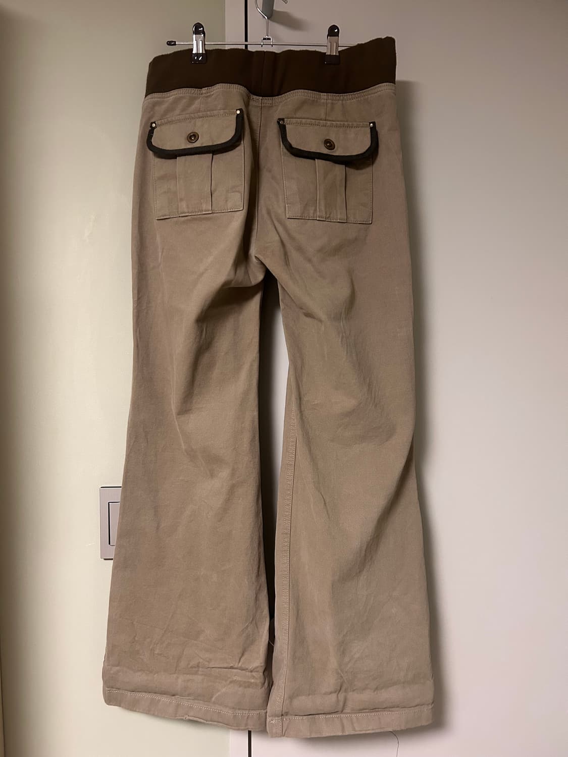 ootj 로우라이즈 부츠컷 Khaki low boots cut pants 상품이미지5