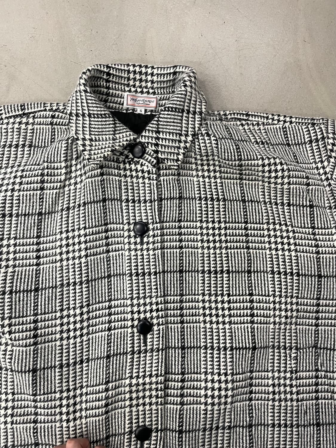 빈티지 입생로랑 셔츠 재킷 S 상품이미지2