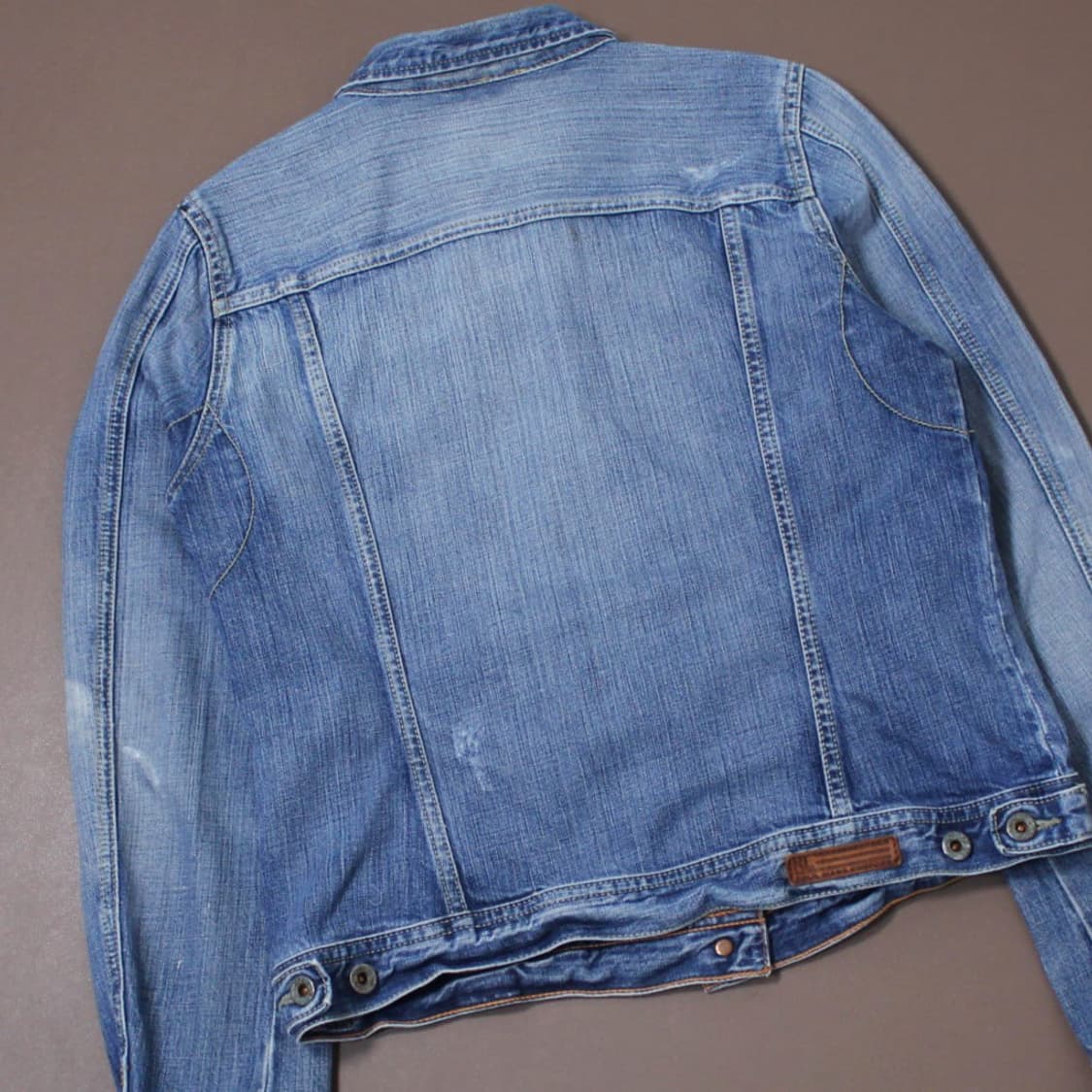 Polo Jeans 폴로 진스컴퍼니 RL67 리디아 워싱 데님 자켓 상품이미지2
