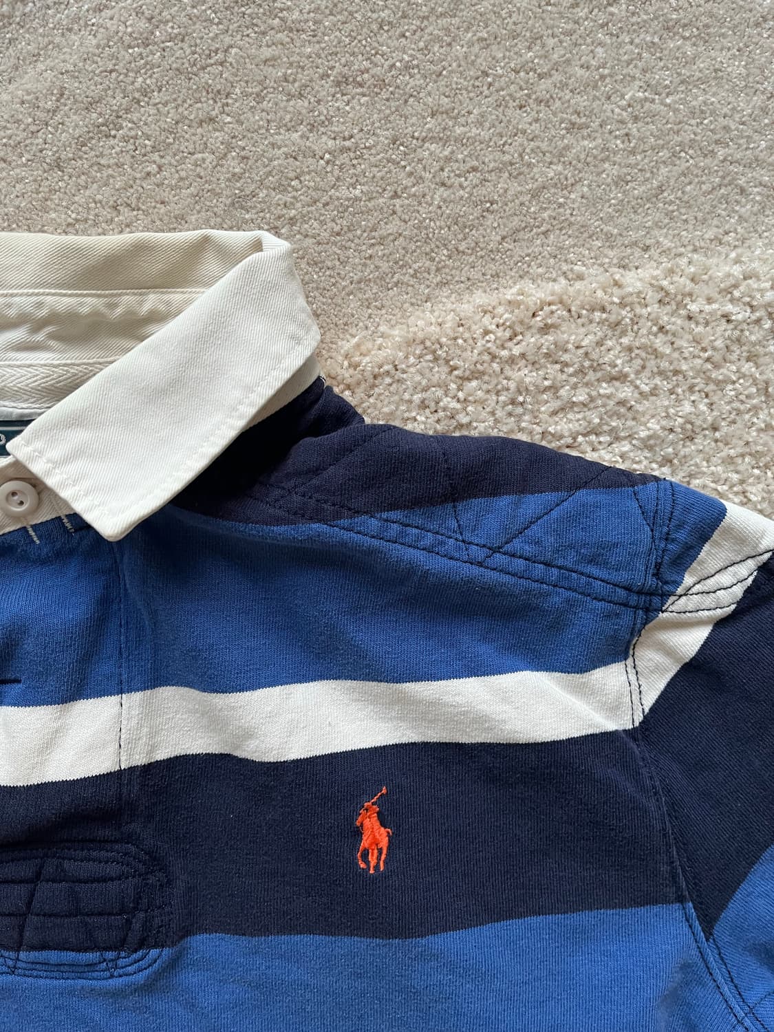 폴로 랄프로렌 스트라이프 럭비 셔츠 (100–103) 상품이미지6