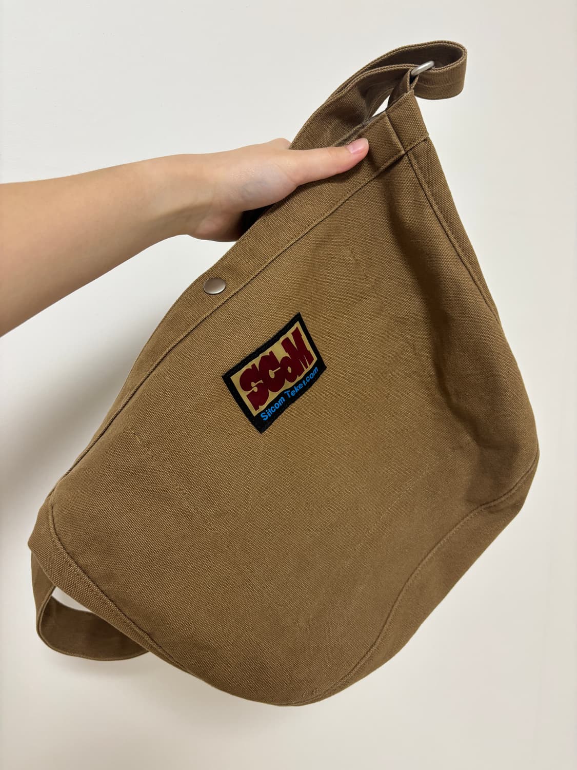 (희귀) 테켓 크로스백 브라운 상품이미지2